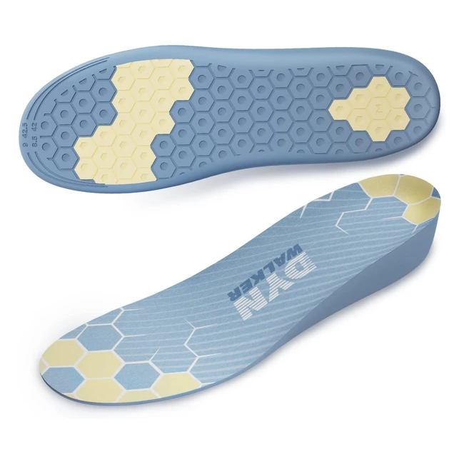 Plantillas Dynwalker para ser más alto - Elevador invisible de zapatos - Soporte de arco y amortiguación de dolor