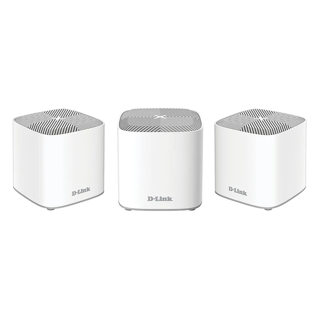 Pack 3 Extensor Red WiFi Mesh D-Link Covr-X1863 | WiFi6 AX1800 Mbps | Router y Extensor | Hasta 600m2