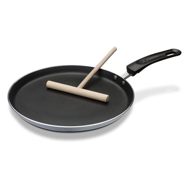 GSW 456722Sartn de Induccin para Crepes GrisNegro - Repartidor de Masa Incl