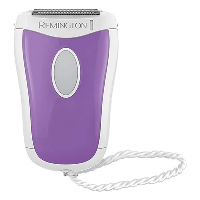 Remington Depiladora Mujer Smooth Silky Compact WSF4810 - Diseño Compacto, Resistente al Agua, Ideal para Viajar