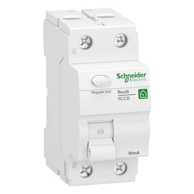 Schneider Electric Interruttore Differenziale Resi9 1PN 40A 30mA Tipo A Bianco