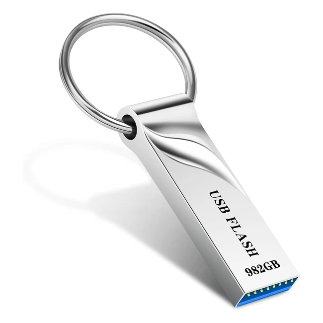 Memoria USB Roebow 982GB USB 3.0 Impermeable - Disco Duro Externo Portátil