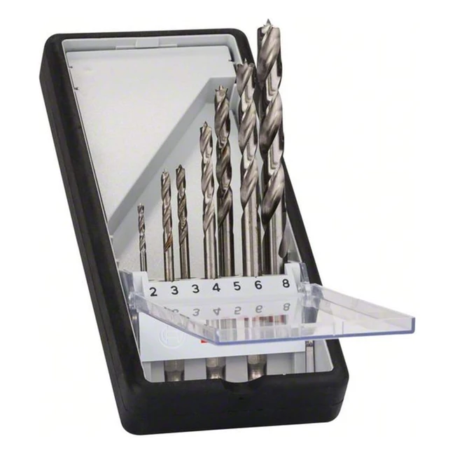 Set punte elicoidali Bosch Professional, 7 pezzi, codolo esagonale 28 mm