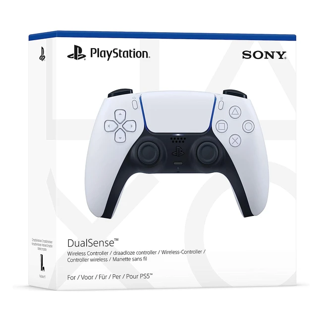 PS5 DualSense Wireless Controller - Immersive Gaming Experience Haptic Feedback