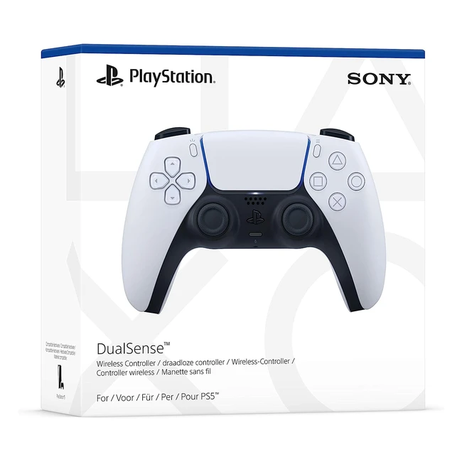 PS5 DualSense Wireless Controller - Immersive Gaming Experience, Haptic Feedback, Dynamic Trigger Effects
