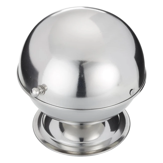 Sucrier rond Sweety avec couvercle boule - Relaxdays