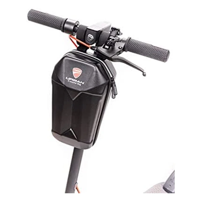 Ducati wasserdichte Unisex Erwachsene Borsa Monopattino Tasche schwarz Einheit