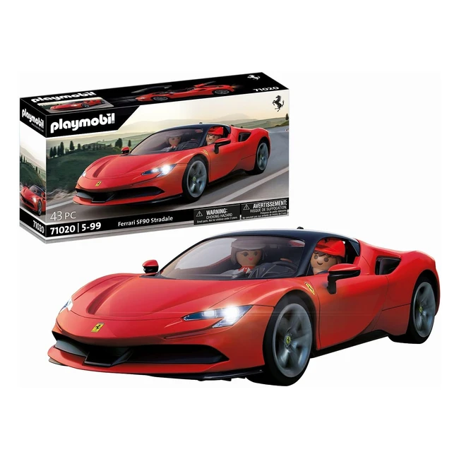 Playmobil 71020 Ferrari SF90 Stradale Supercar - Collectors Item with Realistic Features