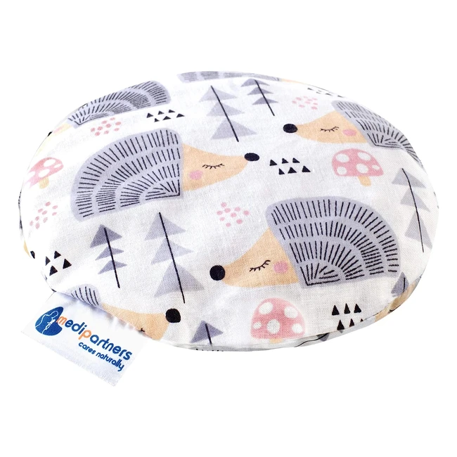 Coussin chauffant en noyaux de cerises pour bb 180g - 100 coton naturel - M