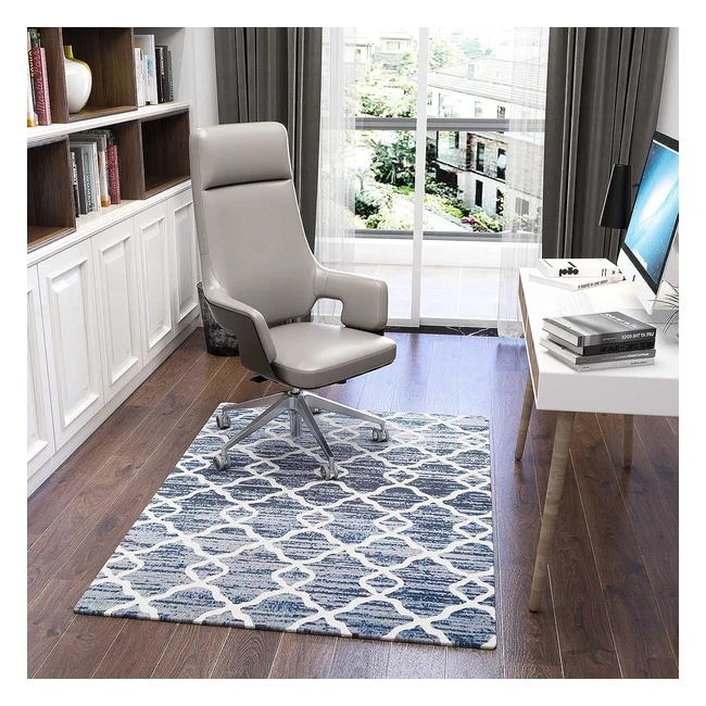 Luxury Chair Mat for Carpeted Floor - Office Chair Mat Hardwood Floors - 120 x 9
