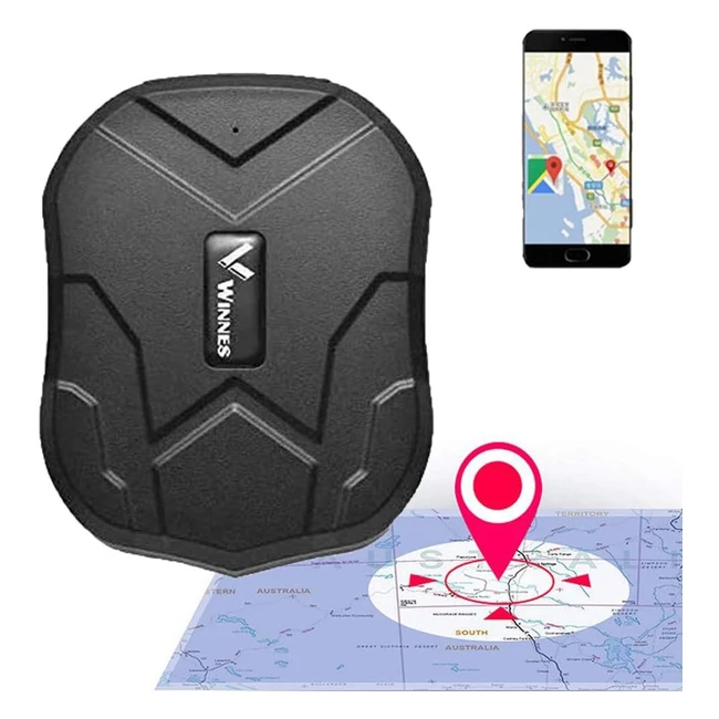 Localizador GPS Zeerkeer para coche antirrobo impermeable con app gratuita