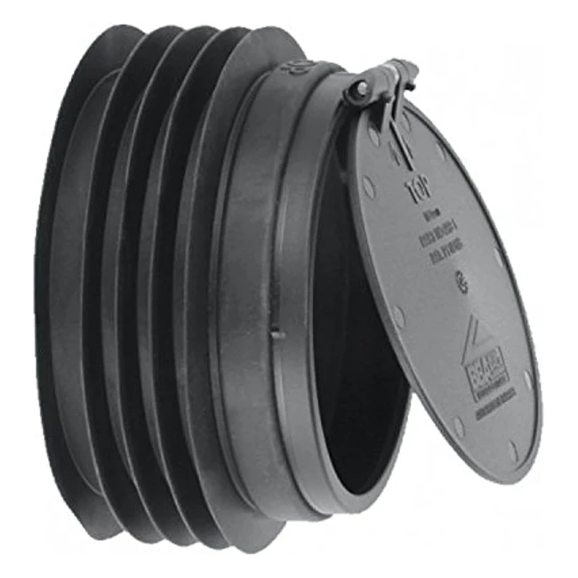 Valve anti-refoulement et anti-rongeurs McAlpine ARB1 noir