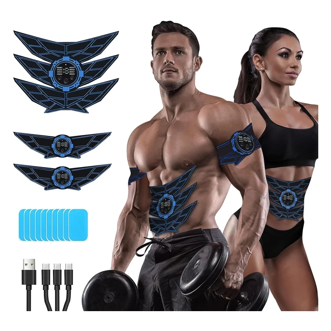 Ceinture abdominale EMS Seveko - Entrainement complet du corps - Référence 1234