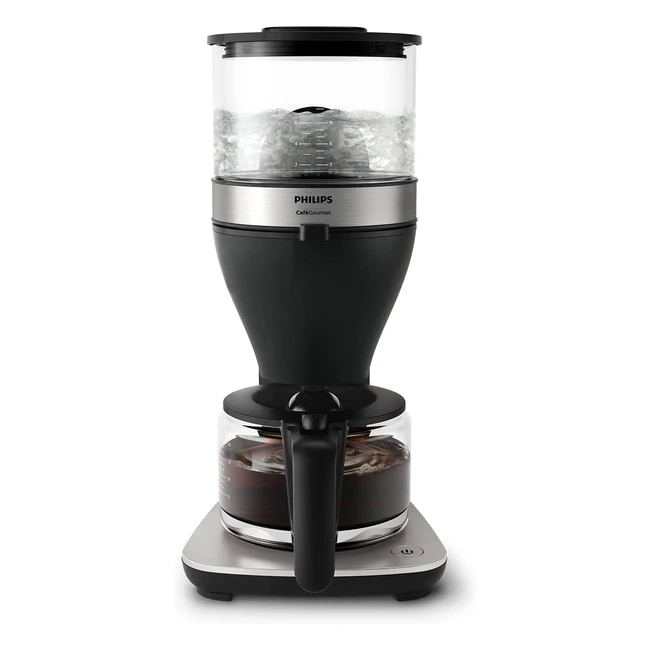 Philips Cafetière Filtre 125L Jusqu'à 15 Tasses Noir/Argent HD541660
