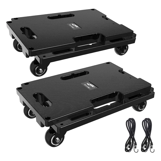 Ronlap Furniture Moving Dolly - Portable Movers with Wheels - 400kg Capacity - 2 Pack