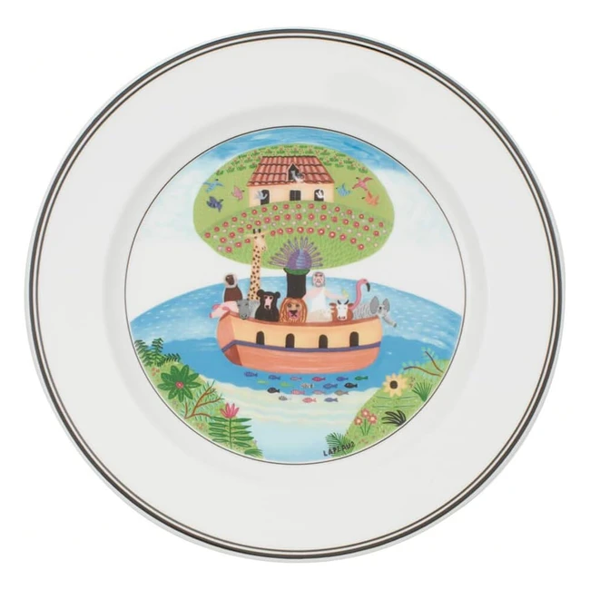 Assiette dessert Villeroy et Boch 1023372643 - Porcelaine verte - 21 cm