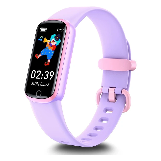 Montre Fitness Tracker Enfants - Étanche IP68 - 11 Modes Sport - Podomètre - Fréquence Cardiaque - Moniteur Sommeil - Excellent Cadeau