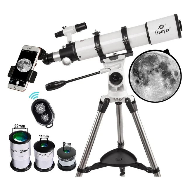 Telescopio Gskyer 90600 - Astronomico per Bambini e Adulti - Alta Qualità