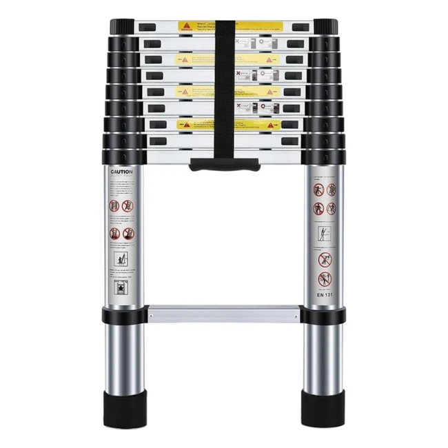 Escalera telescpica Nestling 29m bloqueo automtico ajuste de altura carga