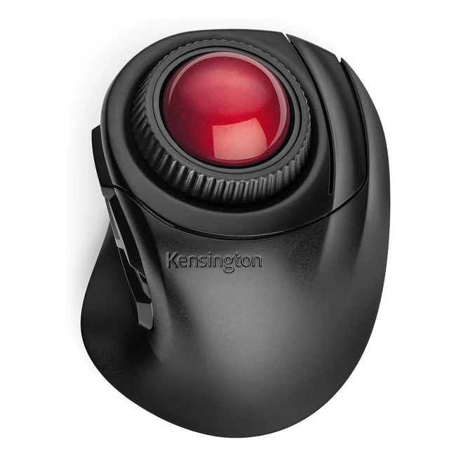 Trackball Kensington Orbit Fusion Inalmbrico con Anillo de Desplazamiento Ergo
