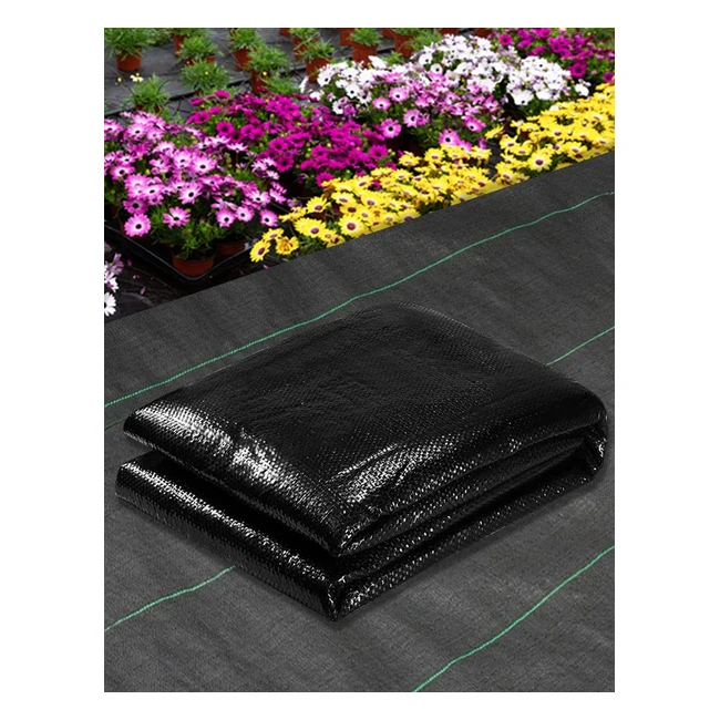 66ft x 16ft Weed Control Membrane - Heavy Duty Landscape Fabric - 32oz - Durable & Easy Installation