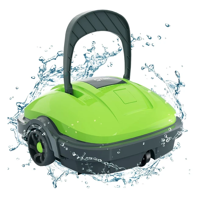 Robot limpiador de piscinas inalámbrico Wybot - Motor dual, filtro fino de 180 m²