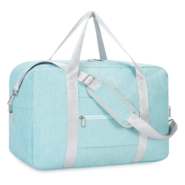 EasyJet Airlines Cabin Bag 45x36x20 - Foldable Travel Duffel Bag - Mint Green