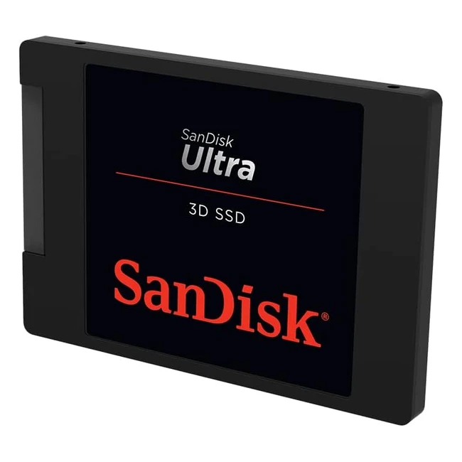 SanDisk Ultra 500GB 3D SSD - Up to 560MBs - Faster Bootup and Response Times