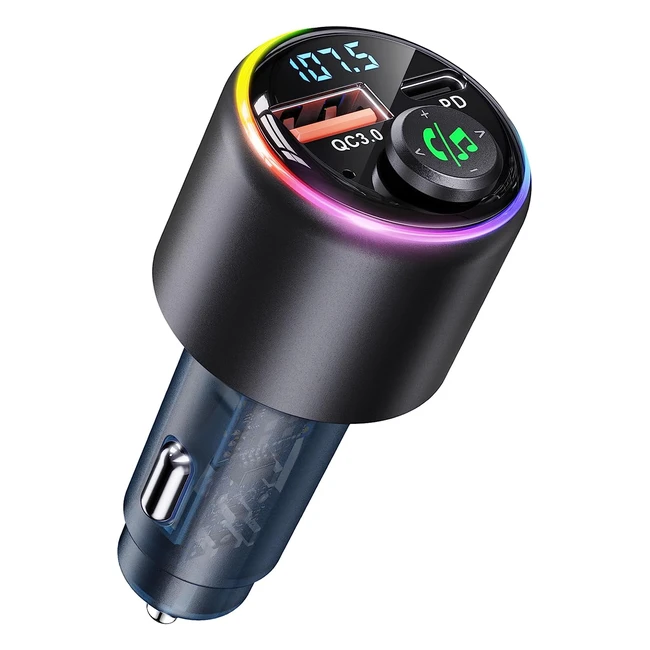 Chargeur Voiture Bluetooth 53 PD 30W QC30 18W Rapide