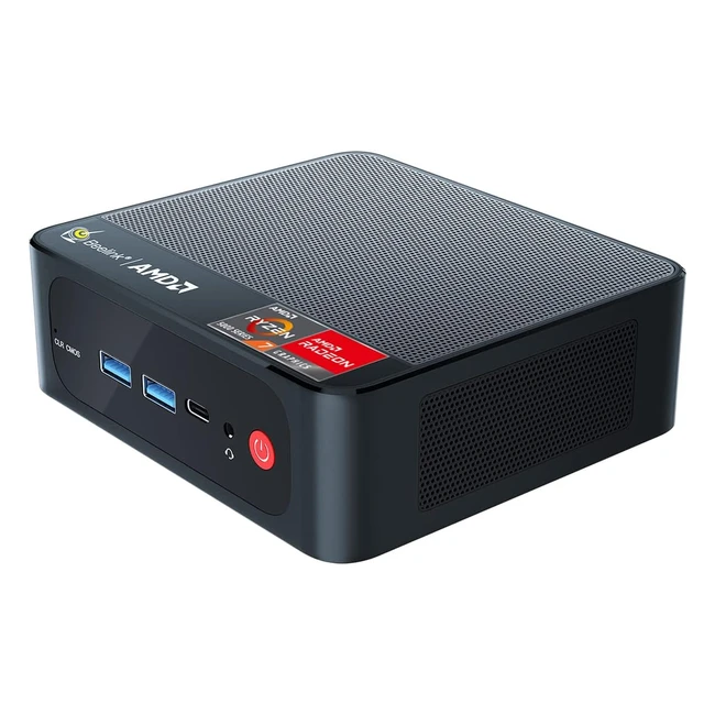 Mini PC Beelink Ryzen 7 5800H 44GHz 8C/16T, 32Go RAM DDR4, 500Go NVMe, 4K60Hz, WiFi 6, BT 5.2