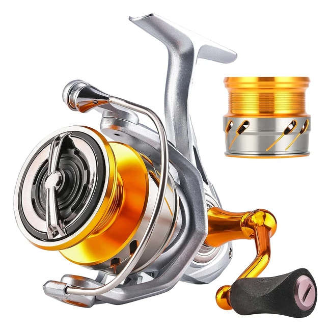 Carrete Giratorio Seaknight RapidII 101BB 621 471 Anticorrosión Pesca Mar 2000h 2500h 3000h 4000h 5000h 6000 Fibra de Carbono 15kg