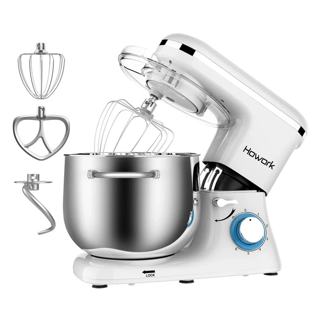 Impastatrice Planetaria Howork 1500W 8 Litri 6 Velocità - Robot da Cucina