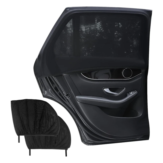 Parasol Coche Lateral Lechin - Bloqueo UV - 2 Unidades