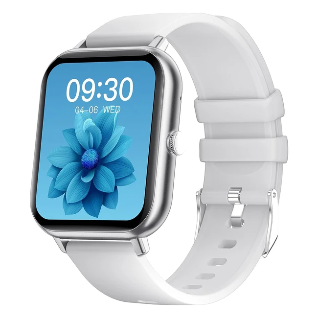 2023 Newest 183 Smartwatch with Answer/Make Calls, Fitness Tracker, Heart Rate Monitor, Sleep Monitor, Step Counter, 21 Sports Modes - IP68 Waterproof Smart Watch for Men - Android/iOS