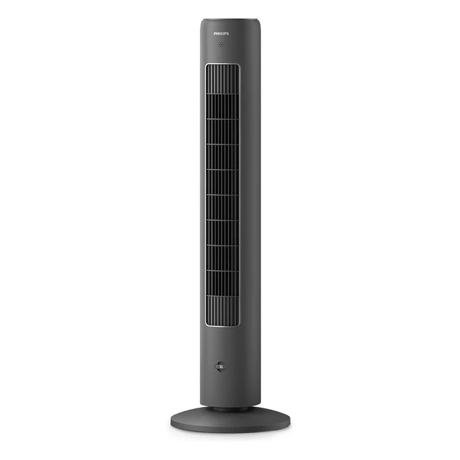 Philips Oscillating Tower Fan 5000 Series 105 cm - Slim Design, Remote Control, Timer, 3 Speeds, 3 Modes - Powerful & Quiet Airflow