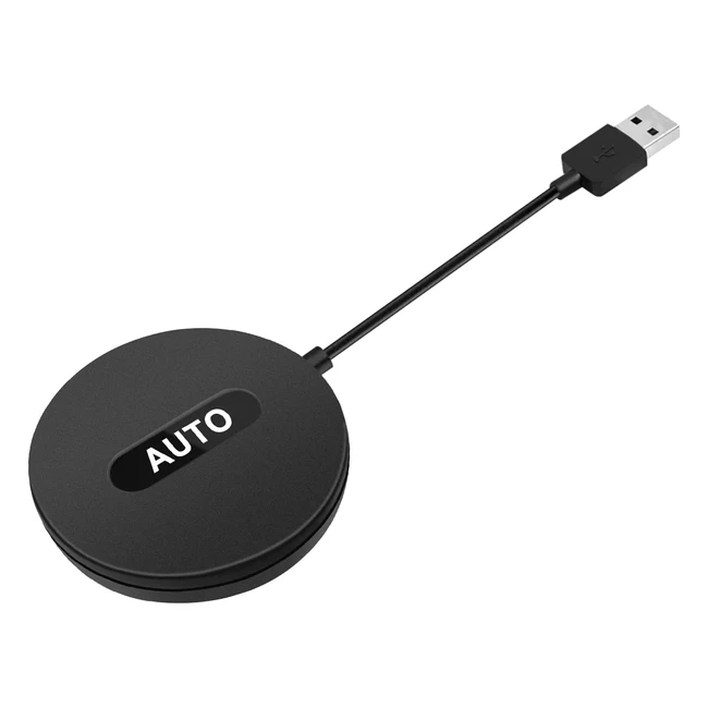 Awesafe Wireless Android Auto pour Voitures - Connexion Transformez Android Auto Filaire en Sans Fil - Réf.1234567890