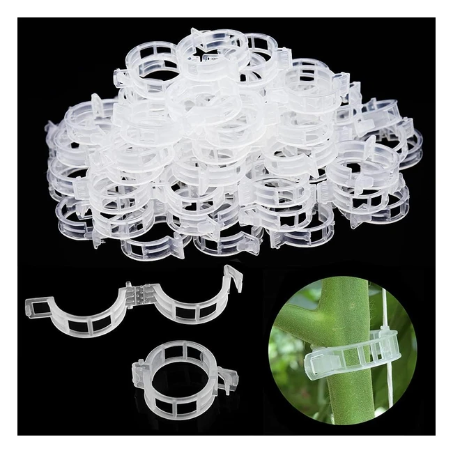 300pcs Clips para Plantas Tutores para Tomates | Alta Calidad