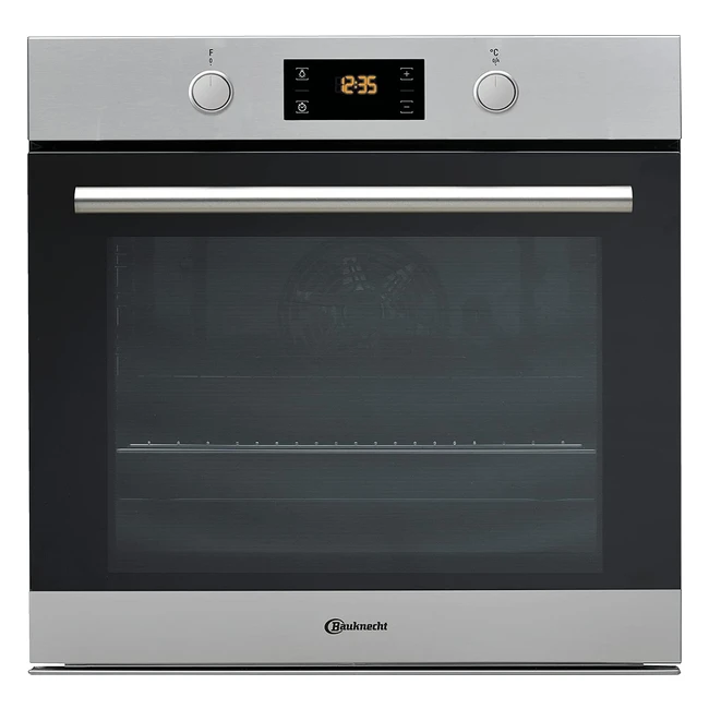 Bauknecht BAR2 KH8V2 Einbauofen 71L hydrolytische Selbstreinigung Edelstahl ProTouch PowerHot Air