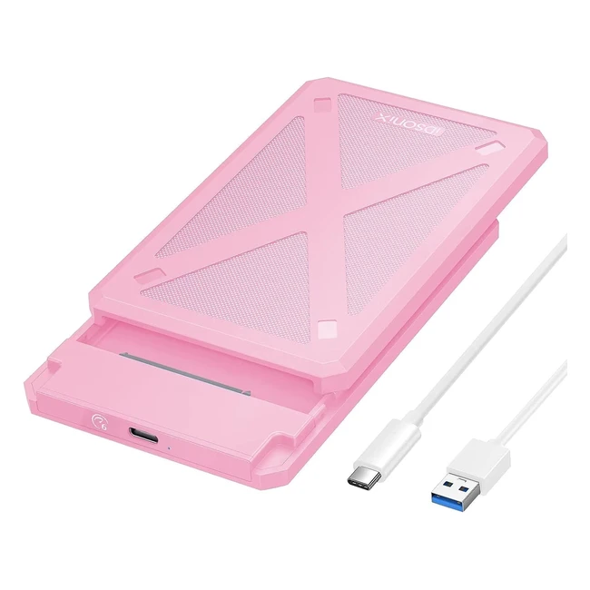 Custodia HDD SATA USB 3.1 6Gbps per SSD 7mm/9.5mm - IDSONIX