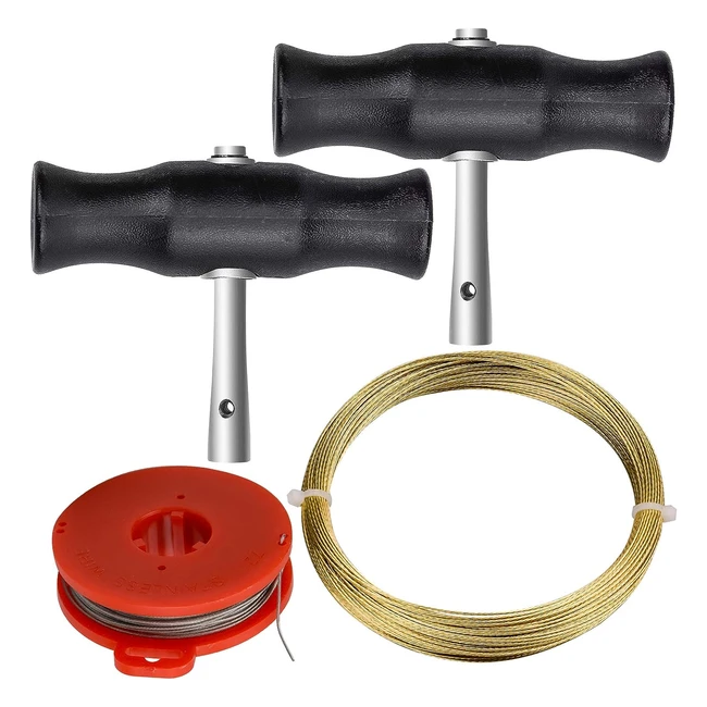 Kit Strumenti Rimozione Parabrezza Auto - Resistente e Facile da Usare