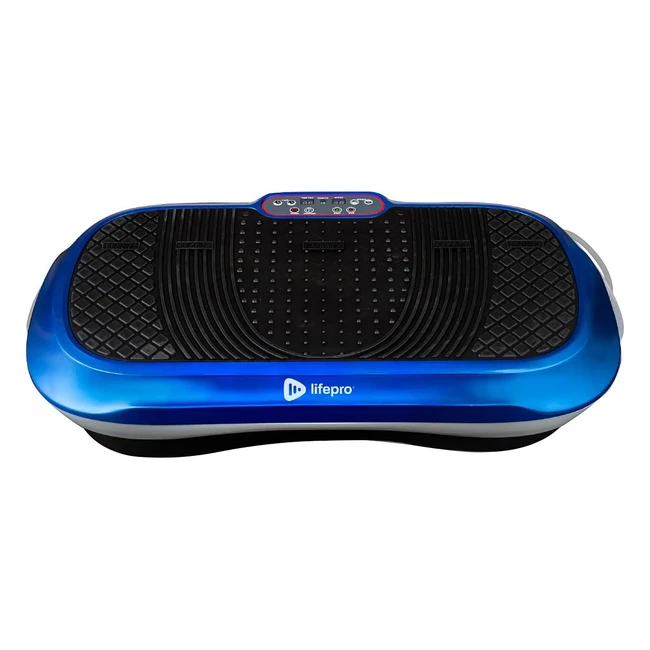 LifePro Vibration Plate Exercise Machine - Full Body Workout & Fitness Platform - Includes Loop Bands - Home Training Equipment for Weight Loss & Toning