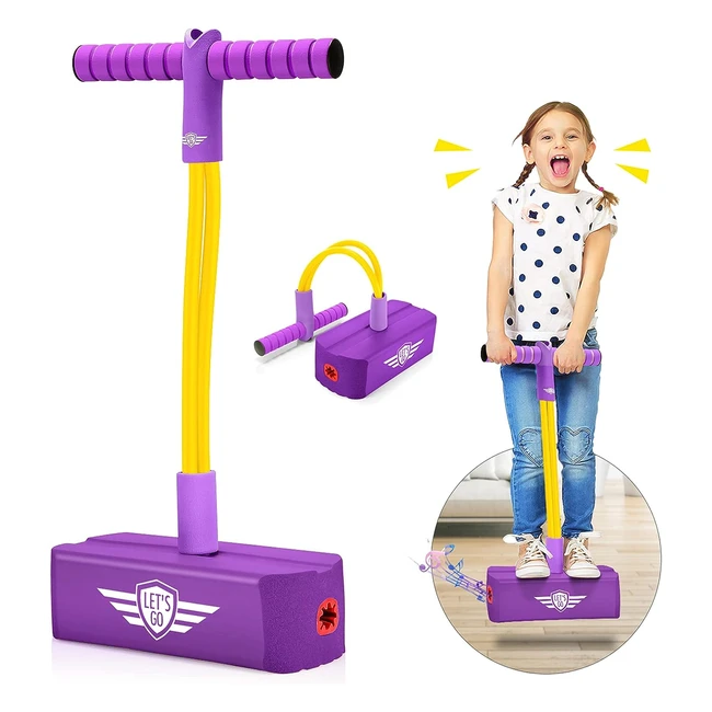Faentwc Pogo Stick per Bambini - Giocattolo Regalo - Carico Massimo 250lbs