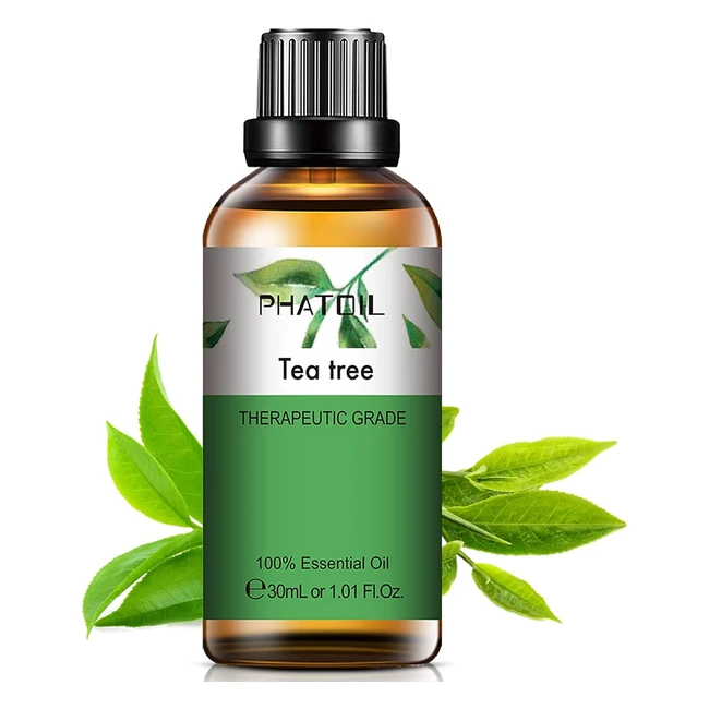 Aceite Esencial de Árbol de Té Phatoil 30ml - 100% Natural y Puro
