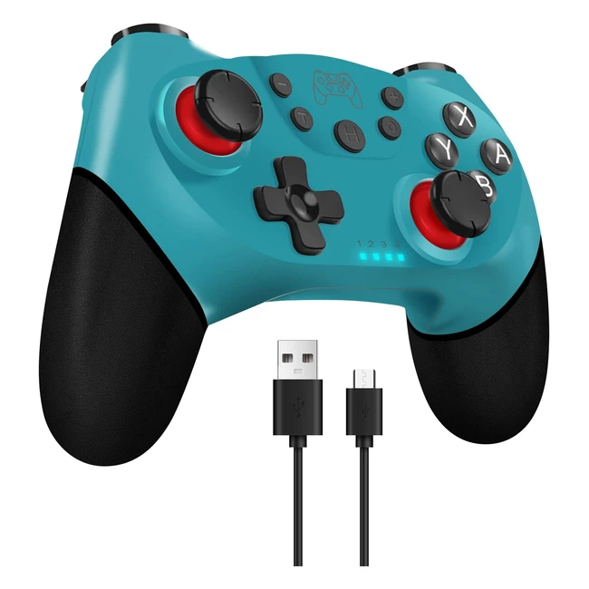 Mando inalámbrico para Switch con turbo y captura de pantalla