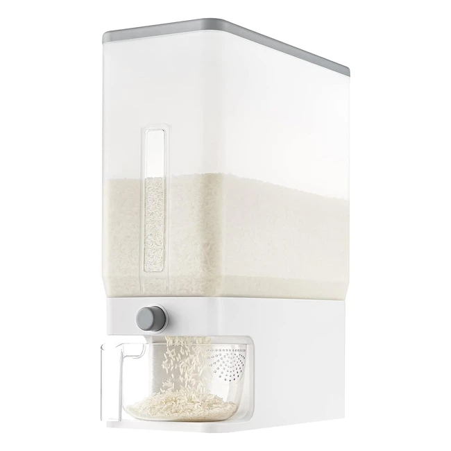 Lifewit Rice Container 254lb - Airtight Moisture Proof Rice Dispenser