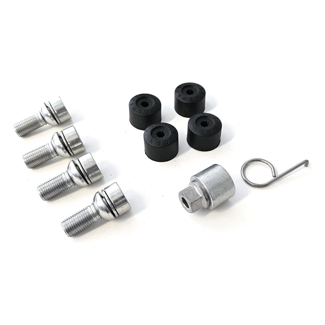 Tornillos Antirrobo Volkswagen 3CN071597 - Juego de 4 - Accesorio Original
