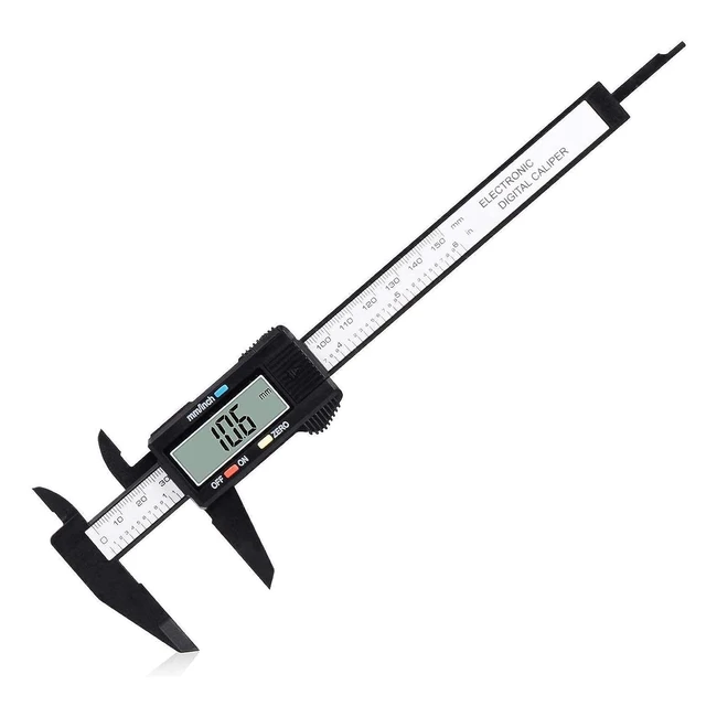 Adoric Vernier Caliper Digital Caliper 150mm 6 Inch - Precise Measurement 4 Mea