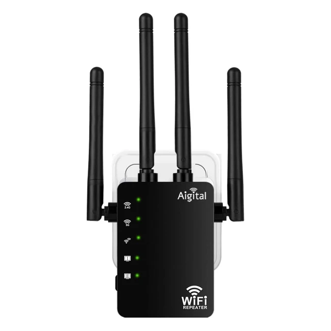 Ripetitore WiFi Potente Aigital 1200Mbps - Amplificatore WiFi Extender Dual Band