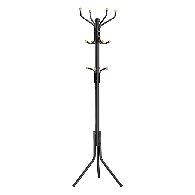 Sturdy Metal Coat Rack Clothes Stand Hat Handbag Hanger | RCR19B