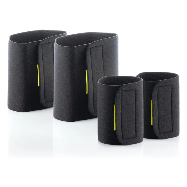 Bandes de sport Innovagoods V0101065 avec effet sauna pour bras et jambes - Lot de 4